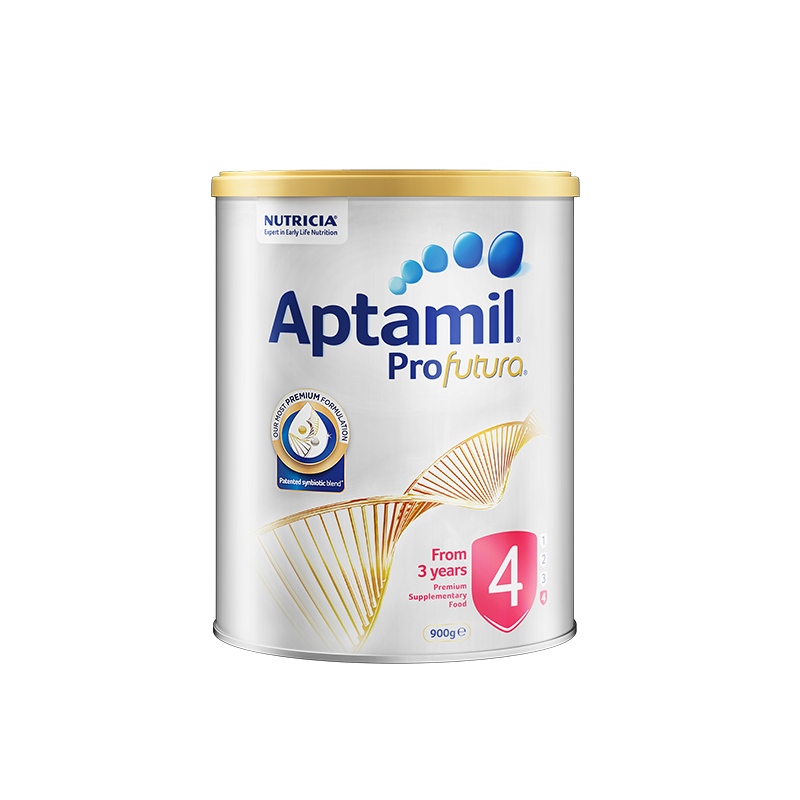 【20天必达】澳洲爱他美白金版Aptamil婴幼儿配方奶粉 4段（2岁以上）900g